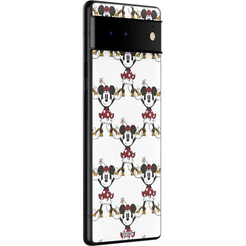 Disney Minnie Mouse Pattern Formation Google Pixel 6 Pro Skin
